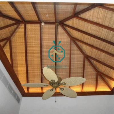 Long Lifespan Artificial Bamboo Woven Ceiling Panels for Home and Office Decoration in UK