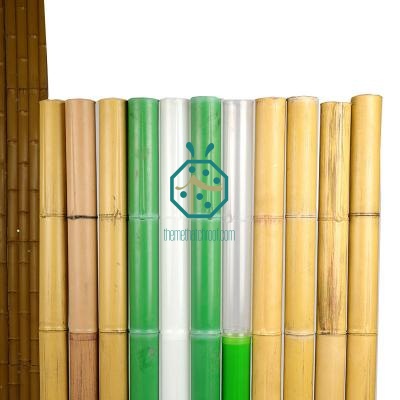 Wholesale Various Colors and Diameters Plastic Bamboo Sticks