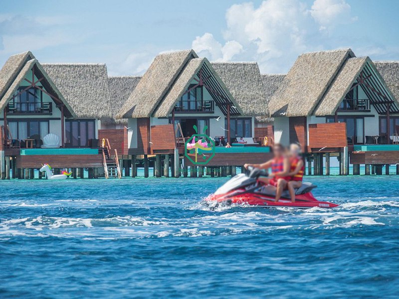 Migliora il fascino del tuo resort con un tetto in paglia sintetica di alta qualità